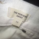 Madewell ‎ the momjean short white jeans shorts size 30 Photo 2