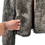 Armani Exchange  Faux Fur Teddy Dark Brown Coat Jacket Size XS Photo 2