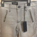 Black Orchid women's 27 ankle zipper zip pocket stretchy skinny moto jeans 27x29 Photo 1