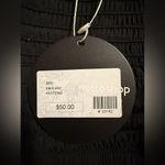 Mittoshop  Elegant Black Wide Leg Shorts That Appear As A Skirt. Photo 8