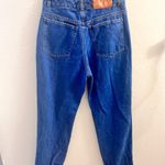 ALOHAS  Deep Blue Relaxed Fit Leg High Rise Denim Size M Photo 3