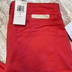 Calvin Klein Jeans NWT Melon Wildflower Power Stretch Skinny Crop Pants Photo 2