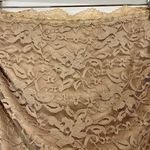 DNA Couture Women’s Strapless Lace Tube Top Tan Size Large NWOT Photo 1