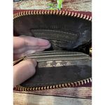 Karl Lagerfeld  Hearts Valentine's Day Purse Crossbody 8"x5" Adjust Strap EUC Photo 3