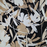 Anne Klein  Khaki Multi Floral Ruffle Sleeve Workwear Shift Dress Size 2 NWT Photo 3