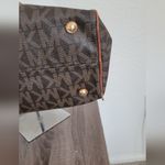 MICHAEL MICHAEL KORS Coated Canvas Handle Bag Brown Photo 13