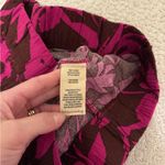 Soft Surroundings Women Oceo Gauze Wide-Leg Tropical Fuschia Pants Size M Flowy Photo 5