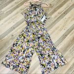 London Times NWT floral Blossom Print Jumpsuit 4 Photo 2