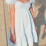 Olivaceous  Blue Dress  Photo 0