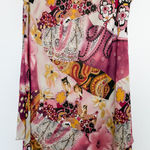 Y2K Baranda Mixed Media Patchwork Print Skirt Multicolor Size XL Boho Fairy‎ Pink Photo 0