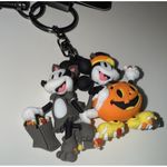 Lounge Fly  Disney Keychain Halloween Mickey and Minnie Mouse 3D Purse Charm New Photo 1