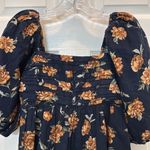 Abercrombie & Fitch NWT  Emerson Linen-Blend Puff Sleeve Mini Dress Size XS Photo 7