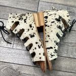 Naughty Monkey  Stylish Black and Cream Women's Sandals Photo 2