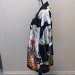 Beautiful Japanese Kimono with geisha scenes Black Size undefined Photo 4