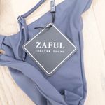 Zaful  Womens Bikini Set‎ Size M Gray Minimalist Coastal Vacation Summer Beach Photo 3