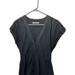 Abercrombie & Fitch Women's Black Tiered Midi Dress Size S Casual Photo 2