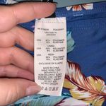 Jantzen Low Rise Blue Floral Bikini Bottom Chlorine Resistant Size 10 Photo 2