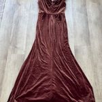 Revelry Bardot Velvet Dress sz 6 Photo 9