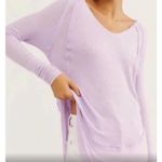 We The Free  Lavender Oversized Catalina Waffle Tunic Tee - Size - Small Photo 0