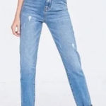 BDG  Mom High Rise Straight Distressed Denim Jeans Photo 0