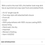 Free People  Ari Wrap Skirt Photo 6