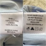 Majorelle  x Revolve Dress Daniella Maxi Button Front Textured Baby Blue Sz M Photo 10