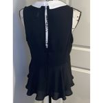 Marilyn Monroe Vintage Black & White  Halter Neck Open Back Top Sz Large Photo 1