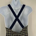 Jantzen Vintage 80s ‎ Women's Criss-Cross Back Swimshorts One Piece Blue Size 10 Photo 6