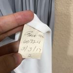 L'Agence L’AGENCE Valleta gray silk fit and flare cutout halter mini dress NEW SAMPLE 2 Photo 4