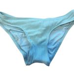 Becca Line in the Bikini Set Scoop Bikini Top & Bottom Size Medium Mineral NWOT Photo 5