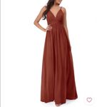 Azazie  Rowena Dress in Terracotta Photo 2