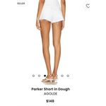AGOLDE  Shorts Womens Size 25 Parker White Denim Cutoff Frayed Hem Distressed Photo 5
