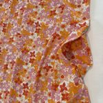 Cabana‎ Life Pink Orange Floral Sleeveless Stretch Dress Size LARGE Pockets Photo 6