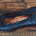 BCBG MaxAzria Open-Toe Wedges in Black | Size 7.5 Photo 4