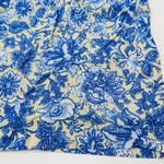 Vintage 90s Napa Valley Yellow & Blue Floral Shorts Size M Photo 5