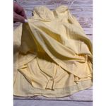 Princess Polly  Strapless Dress Women's Size 6 Yellow Lined Smocked Fit Flare Photo 2