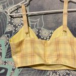 Cider  Light Yellow Satin Blouse Photo 2