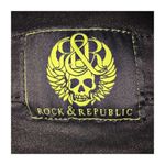 Rock & Republic Black Banshee pants Size 8M Photo 2
