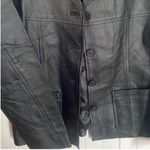 Bagatelle Vintage Classic Leather Jacket Black Size M Photo 4