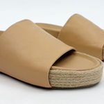 Beek Pelican Jute Platform Sandal Beach Tan Size 8 Photo 0