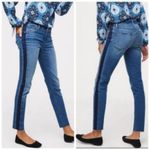 Loft Ann Taylor  Modern Tuxedo Stripe Skinny Jeans Photo 6