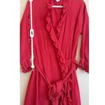 Rhode Resort Red Red Jagger Wrap Dress size L Size L Photo 8