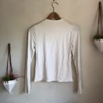 Good American white long sleeve tee shirt Photo 6