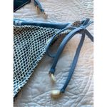 Zaful  Triangle Bikini Fishnet Tie Bandeau Halter String Bikini Size Medium/6 Photo 3