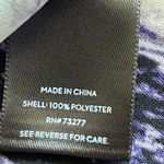 Vera Wang Simply  Tie Dye Abstract Print Blouse Womens S Purple‎ Handkerchief Hem Photo 8