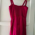 Reformation Fonda Silk Pink Mini Dress Photo 3