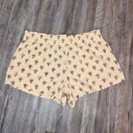 A New Day Women’s Linen High Rise Beige Shorts Drawstring Flowy Plus Size XXL Photo 1