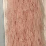 Faeriesty Light Pink Strapless Gown, Bra, Lace Front, Tulle Skirt, XS Photo 0