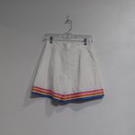 Main Strip  White Color Trim Shorts Sz S NWT Photo 8