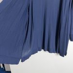 Charter Club Woman 2X Navy Open Front Cardigan Viscose Nylon Stretch Casual Photo 5